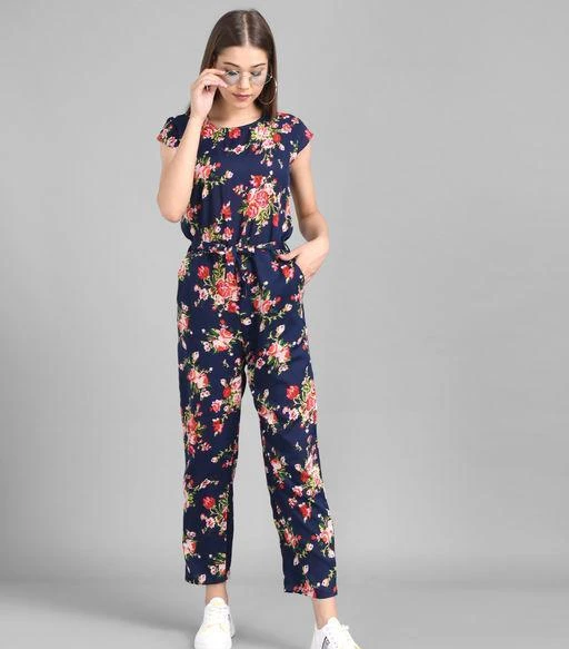 Checkout this latest Jumpsuits
Product Name: *Beautifull Women Jumpsuit*
Fabric: Crepe
Sleeve Length: Short Sleeves
Pattern: Printed
Net Quantity (N): 1
Sizes: 
XS (Bust Size: 34 in, Length Size: 52 in, Waist Size: 29 in, Hip Size: 38 in, Shoulder Size: 61 in) 
S (Bust Size: 36 in, Length Size: 52 in, Waist Size: 31 in, Hip Size: 40 in, Shoulder Size: 61 in) 
M (Bust Size: 38 in, Length Size: 52 in, Waist Size: 33 in, Hip Size: 42 in, Shoulder Size: 61 in) 
L (Bust Size: 40 in, Length Size: 52 in, Waist Size: 34 in, Hip Size: 44 in, Shoulder Size: 61 in) 
XL (Bust Size: 42 in, Length Size: 52 in, Waist Size: 35 in, Hip Size: 46 in, Shoulder Size: 61 in) 
XXL (Bust Size: 44 in, Length Size: 52 in, Waist Size: 36 in, Hip Size: 48 in, Shoulder Size: 61 in) 
XXXL (Bust Size: 38 in, Length Size: 52 in, Waist Size: 38 in, Hip Size: 50 in, Shoulder Size: 61 in) 
Shree Wow American Crepe jumpsuit gives you a stylish looks and high class cumfort also
Country of Origin: India
Easy Returns Available In Case Of Any Issue


SKU: nnnevvy…ffflower…rroundd…nnneck….jjumpsuit….0
Supplier Name: Fashion Mania

Code: 203-43290289-999

Catalog Name: Pretty Glamorous Women Jumpsuits
CatalogID_10509849
M04-C07-SC1030