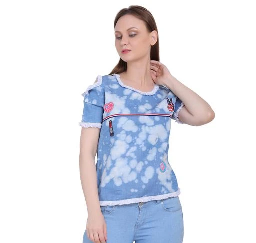 Checkout this latest Tops & Tunics
Product Name: *Fancy Feminine Women Tops & Tunics*
Fabric: Denim
Sleeve Length: Three-Quarter Sleeves
Pattern: Printed
Multipack: 1
Sizes:
S, M, L, XL
Country of Origin: India
Easy Returns Available In Case Of Any Issue


Catalog Rating: ★4 (5)

Catalog Name: Trendy Feminine Women Tops & Tunics
CatalogID_10537971
C79-SC1020
Code: 791-43388955-999