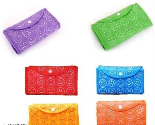 Checkout this latest Pouches
Product Name: *Gorgeous Versatile Women Pouches*
Product Name: Gorgeous Versatile Women Pouches
Size: L
Multipack: 1
Country of Origin: India
Easy Returns Available In Case Of Any Issue


SKU: Piece Shopping Foldable Bags Pack of 6 Grocery Bags  (Multicolor) pack of 05
Supplier Name: sadguru enterprise

Code: 103-43589601-993

Catalog Name: Classic Fashionable Women Pouches
CatalogID_10595469
M09-C73-SC5072