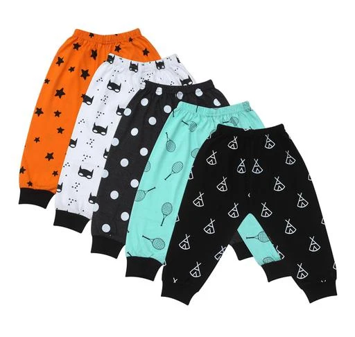 Checkout this latest Trackpants & Joggers
Product Name: *Jack's Star Kids Cotton Track Pants Lowers Pajama For Boys & Girls.*
Fabric: Cotton
Pattern: Printed
Net Quantity (N): 5
Jack's Star Kids Soft Cotton Track Pants Lowers Pajama For Kids Infants Boys & Girls With Bottom Ribs (Pack Of 5) 
Sizes: 
6-12 Months (Length Size: 15 in) 
12-18 Months (Length Size: 16 in) 
18-24 Months (Length Size: 18 in) 
2-3 Years (Length Size: 19 in) 
3-4 Years (Length Size: 21 in) 
Country of Origin: India
Easy Returns Available In Case Of Any Issue


SKU: JacksStar_017
Supplier Name: JACK'S STAR

Code: 245-43680256-9941

Catalog Name: Jack's Star Kids Soft Cotton Track Pants Pajama Boys And Girls
CatalogID_10620690
M10-C32-SC1186