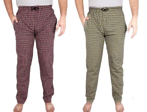 Checkout this latest Track Pants
Product Name: *Fancy Trendy Men Track Pants*
Fabric: Cotton
Pattern: Checked
Multipack: 2
Sizes: 
28 (Waist Size: 28 in, Length Size: 39 in) 
30 (Waist Size: 30 in, Length Size: 39 in) 
32 (Waist Size: 32 in, Length Size: 40 in) 
34 (Waist Size: 34 in, Length Size: 40 in) 
Country of Origin: India
Easy Returns Available In Case Of Any Issue


Catalog Rating: ★3.7 (50)

Catalog Name: Fancy Trendy Men Track Pants
CatalogID_10689809
C69-SC1214
Code: 003-43925834-996