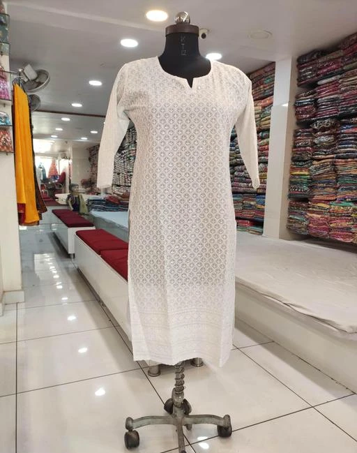 Checkout this latest Kurtis
Product Name: *Myra Attractive Kurtis*
Fabric: Cotton
Sleeve Length: Three-Quarter Sleeves
Pattern: Chikankari
Combo of: Single
Sizes:
M (Bust Size: 38 in, Size Length: 43 in) 
L (Bust Size: 40 in, Size Length: 43 in) 
XXL (Bust Size: 44 in, Size Length: 43 in) 
Chikan Kurti
Country of Origin: India
Easy Returns Available In Case Of Any Issue


SKU: r6mh3z_B
Supplier Name: Ranaphulkari.com

Code: 925-43980932-999

Catalog Name: Trendy Pretty Kurtis
CatalogID_10705154
M03-C03-SC1001