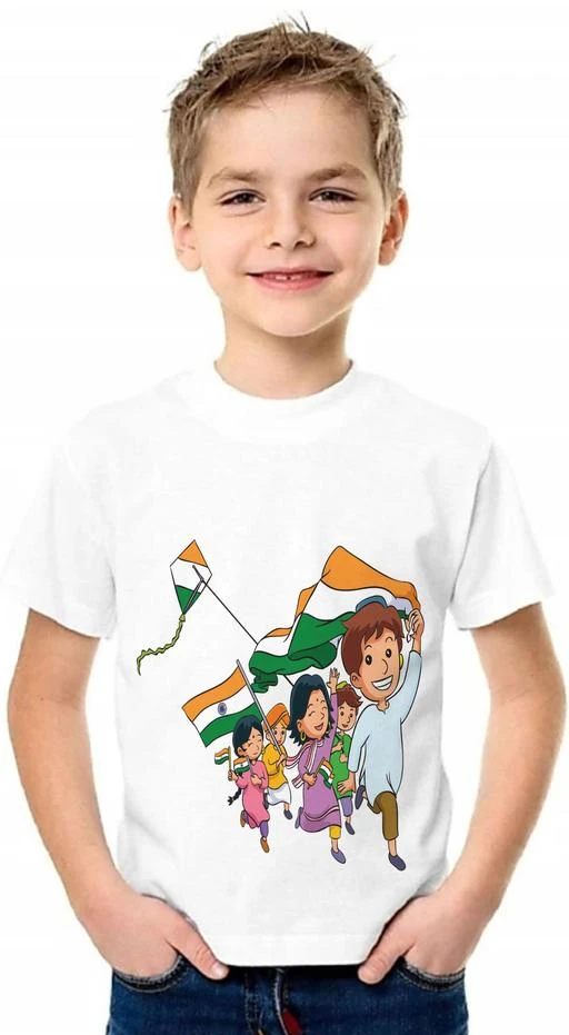 Checkout this latest Tshirts & Polos
Product Name: *Agile Elegant Boys Tshirts*
Fabric: Polycotton
Sleeve Length: Short Sleeves
Pattern: Printed
Net Quantity (N): Single
Sizes: 
1-2 Years, 2-3 Years, 3-4 Years, 4-5 Years, 5-6 Years, 6-7 Years, 7-8 Years, 8-9 Years, 9-10 Years, 10-11 Years, 11-12 Years, 12-13 Years, 13-14 Years, 14-15 Years, 15-16 Years
Deillusion Graphic Printed Half Sleeve cartoon printed kids t-shirt design for boy & girls is a cute or unique design. This t-shirt is what you need to be different and cool look from Kids feel cozy and comfortable for all day along with good quality fabric and premium quality of print. You child can impress everyone with your cartoon printed stunning t-shirt. It is accurate to wear in all time like in classroom, friendly outgoing parties & during travelling. If you are looking to gift your child a cool surprise then this t-shirt is a perfect option to ensure the best fit. We suggest consulting the size chart.This t-shirt comes in regular fit and will be comfortable all day long. Deillusion Products are made with the vision of providing premium products at affordable price range. Unisex T-shirt, Check our size chart to get your best fit! Comes with Long Life. Print
Country of Origin: India
Easy Returns Available In Case Of Any Issue


SKU: RP2
Supplier Name: Deillusion

Code: 902-44000822-944

Catalog Name: Agile Funky Boys Tshirts
CatalogID_10711238
M10-C32-SC1173