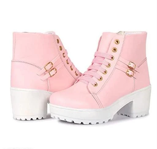 Checkout this latest Boots
Product Name: *SiTsLoP Womens Boots 9632-Pink*
Material: Pu
Sole Material: Pvc
Pattern: Solid
Fastening & Back Detail: Lace-Up
Net Quantity (N): 1
SiTsLoP Womens Boots Comfortable And Trendy
Sizes: 
IND-3 (Foot Length Size: 10.2 cm, Foot Width Size: 10.2 cm) 
IND-8 (Foot Length Size: 10.7 cm, Foot Width Size: 10.7 cm) 
Country of Origin: India
Easy Returns Available In Case Of Any Issue


SKU: 9632-Pink
Supplier Name: SHOE MANTRA

Code: 564-44110996-9931

Catalog Name: Ravishing Women Boots
CatalogID_10744488
M09-C31-SC2123