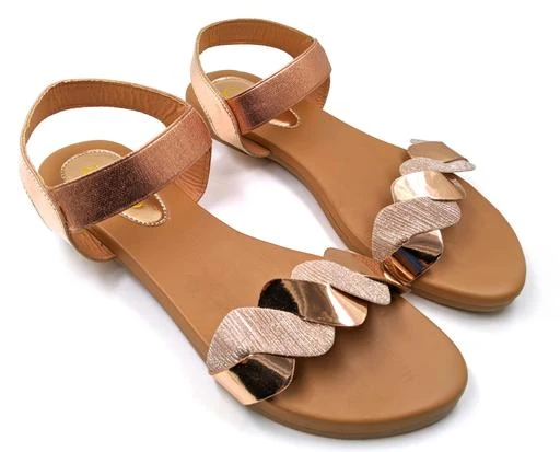 Checkout this latest Flats
Product Name: *ZaHu Women flats sandals | Flat chappal women | flats for women footwear | rose gold golden flat sandals for women and girls | women stylish fancy ankle strap trendy latest fashion flat sandals for casual college and party wear | ladies footwear | Ladies sandals | Ladies chappals new model*
Material: Syntethic Leather
Sole Material: Pvc
Pattern: Brand Logo
Fastening & Back Detail: Backstrap
Net Quantity (N): 1
ZaHu Brand regularly adds latest designs to its footwear collection. This is another masterpiece pair of Latest Fashionable Flat Sandals from the house of ZaHu is extremely stylish. It is available at most economical price. Wearing This Stylish Flat Sandals Feeling Comfortable and Look Stylish. Featuring a contemporary refined design with exceptional comfort, this pair is perfect to give your quintessential dressing an upgrade. The casual design makes them perfect for daily use whereas the design aesthetics make it the right choice for wearing to a party. Buy yourself these ZaHu sandals or gift someone NOW! Note : Colour may look a bit different because of lighting, otherwise you’ll get the same product as shown in the picture.
Sizes: 
IND-4 (Foot Length Size: 23.4 cm) 
IND-5 (Foot Length Size: 24 cm) 
IND-6 (Foot Length Size: 24.8 cm) 
IND-7 (Foot Length Size: 25.4 cm) 
IND-8 (Foot Length Size: 26 cm) 
Country of Origin: India
Easy Returns Available In Case Of Any Issue


SKU: ZAHU-SKU-0065
Supplier Name: ZaHu Industries

Code: 972-44207584-9921

Catalog Name: Ravishing Women Flats
CatalogID_10772699
M09-C30-SC1071