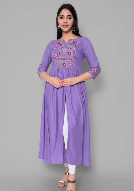 Checkout this latest Kurtis
Product Name: *Aakarsha Refined Kurtis*
Fabric: Rayon
Sleeve Length: Three-Quarter Sleeves
Pattern: Embroidered
Combo of: Single
Sizes:
XXL (Bust Size: 44 in, Size Length: 48 in) 
Country of Origin: India
Easy Returns Available In Case Of Any Issue


SKU: 036PURPLE
Supplier Name: Toshi Collection

Code: 414-44586825-9951

Catalog Name: Aakarsha Refined Kurtis
CatalogID_10876489
M03-C03-SC1001
.