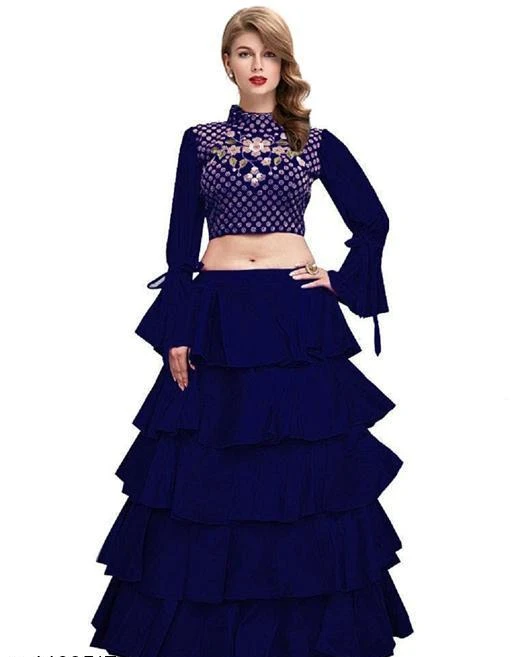 Checkout this latest Lehenga
Product Name: *Attractive Banglori Satin Women's Lehenga*
Topwear Fabric: Satin
Bottomwear Fabric: Satin
Top Print or Pattern Type: Embroidered
Bottom Print or Pattern Type: Solid
Sizes: 
Semi Stitched (Lehenga Waist Size: 44 in, Lehenga Length Size: 42 in) 
Country of Origin: India
Easy Returns Available In Case Of Any Issue


SKU: BF-PAYAL BLUE 
Supplier Name: Bd_Fashion

Code: 306-4469517-999

Catalog Name: New Attractive Banglori Satin Women's Lehengas
CatalogID_644848
M03-C60-SC1005
