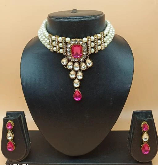 Checkout this latest Jewellery Set
Product Name: *Shimmering Colorful Jewellery Sets*
Base Metal: Plastic
Plating: No Plating
Stone Type: No Stone
Sizing: Adjustable
Type: Necklace and Earrings
Multipack: 1
Country of Origin: India
Easy Returns Available In Case Of Any Issue


Catalog Rating: ★4.4 (21)

Catalog Name: Shimmering Colorful Jewellery Sets
CatalogID_646592
C77-SC1093
Code: 032-4479472-045