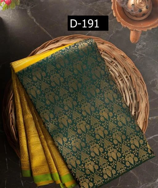 Checkout this latest Sarees
Product Name: *Fantastic Green and Yellow Colored Festive and Wedding Wear Woven Banarasi Silk Saree with unstitched blouse!!!*
Saree Fabric: Silk
Blouse: Running Blouse
Blouse Fabric: Silk
Pattern: Woven Design
Blouse Pattern: Jacquard
Multipack: Single
Sizes: 
Free Size (Saree Length Size: 5.5 m, Blouse Length Size: 0.8 m) 
Country of Origin: india
Easy Returns Available In Case Of Any Issue


SKU: BD-191
Supplier Name: BARVALIYA COLLECTION

Code: 568-44854052-9942

Catalog Name: Charvi Sensational Sarees
CatalogID_10950133
M03-C02-SC1004
