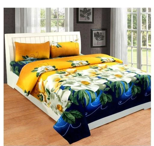Checkout this latest Bedsheets_500-1000
Product Name: * Gorgeous Classy Polycotton Double Bedsheet*
Fabric: Polycotton
No. Of Pillow Covers: 2
Thread Count: 140
Multipack: Pack Of 1
Sizes: 
Queen (Length Size: 90 in Width Size: 90 in Pillow Length Size: 27 in Pillow Width Size: 17 in) 
Work:Printed
Country of Origin: India
Easy Returns Available In Case Of Any Issue


SKU: WhiteFlowers-1294
Supplier Name: SABURI TRADING

Code: 172-4488502-056

Catalog Name: Gorgeous Classy Polycotton 90 X 90 Double Bedsheets Vol 1
CatalogID_648168
M08-C24-SC1101