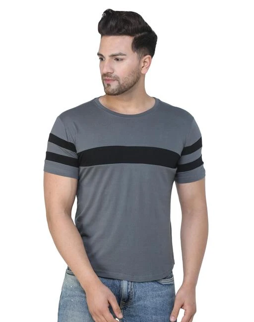 Checkout this latest Tshirts
Product Name: *Trendy Designer Men Tshirts*
Fabric: Cotton
Sleeve Length: Short Sleeves
Pattern: Printed
Multipack: 1
Sizes:
S (Chest Size: 38 in) 
Country of Origin: India
Easy Returns Available In Case Of Any Issue


Catalog Rating: ★4 (69)

Catalog Name: Trendy Elegant Men Tshirts
CatalogID_10977852
C70-SC1205
Code: 613-44953637-9941