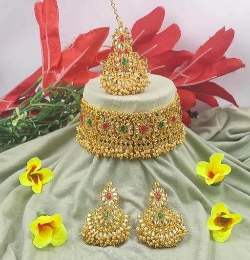 Checkout this latest Jewellery Set
Product Name: * Elite Beautiful Jewellery Sets*
Base Metal: Alloy
Plating: Gold Plated
Stone Type: Artificial Stones
Sizing: Adjustable
Type: As Per Image
Country of Origin: India
Easy Returns Available In Case Of Any Issue


SKU: MULTI000342
Supplier Name: D-ZINE JEWELLERS#

Code: 583-45263370-999

Catalog Name: Elite Beautiful Jewellery Sets
CatalogID_11066669
M05-C11-SC1093