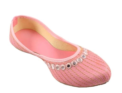 Checkout this latest Juttis & Mojaris
Product Name: *Rajasthani Stylish Jutis For Women*
Material: Syntethic Leather
Sole Material: Pvc
Pattern: Embellished
Fastening & Back Detail: Slip-On
Net Quantity (N): 1
It is very classic and unique which gives you more attractive and stylish look. We provide individual featuring a trendy and designer style inspired from the house of our team,This stylish pair of juti with your ethnic apparel to complete your look, We balance the quality, Style and durability of the products, This pair with fine quality material and trendy look, Will get you noticed for all good reasons.
Sizes: 
IND-4, IND-5, IND-6, IND-7, IND-8, IND-9
Country of Origin: India
Easy Returns Available In Case Of Any Issue


SKU: MZ005PINK
Supplier Name: ZAID COLLECTION

Code: 102-45405374-994

Catalog Name: Modern Women Juttis & Mojaris
CatalogID_11110492
M09-C30-SC1069