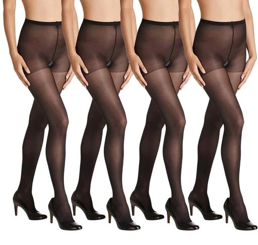  Women Girl Full Length High Waisted Pantyhose Stockings