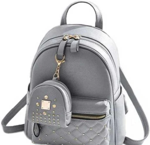 Checkout this latest Backpacks
Product Name: *Ravishing Versatile Women Backpacks*
Material: PU
No. of Compartments: 1
Pattern: Solid
Multipack: 1
Sizes:
Free Size (Length Size: 11 in, Width Size: 12 in) 
Country of Origin: India
Easy Returns Available In Case Of Any Issue


Catalog Rating: ★3.9 (562)

Catalog Name: Trendy Versatile Women Backpacks
CatalogID_11170457
C73-SC1074
Code: 092-45601670-998