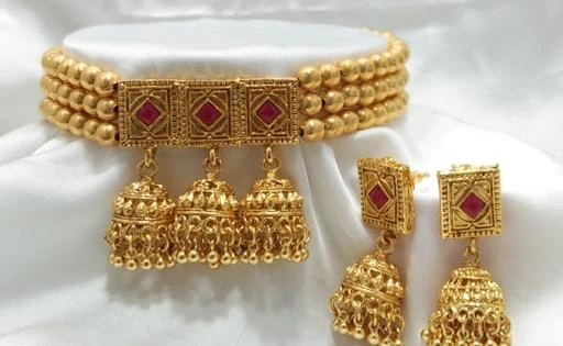 Checkout this latest Jewellery Set
Product Name: *Twinkling Charming Women Jewellery Set*
Base Metal: Alloy
Plating: Gold Plated
Stone Type: Artificial Stones
Type: Choker and Earrings
Multipack: 1
Country of Origin: India
Easy Returns Available In Case Of Any Issue


SKU: 5XB_kbTG
Supplier Name: SKN

Code: 873-45636091-046

Catalog Name: Twinkling Charming Women Jewellery Set
CatalogID_11181768
M05-C11-SC1093