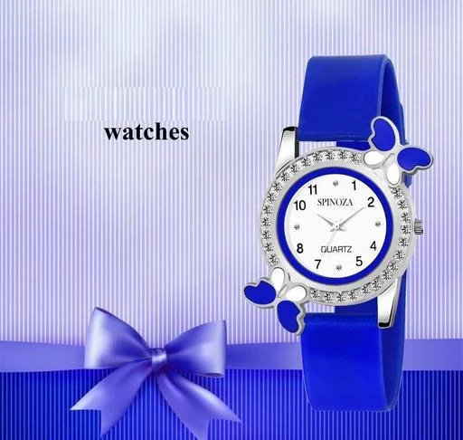Checkout this latest Watches
Product Name: *Classy Women Watches*
Strap Material: Plastic
Display Type: Analogue
Size: Free Size (Dial Diameter Size: 23 mm) 
Net Quantity (N): 1
Warranty type:Manufacturer; 1 Years Manufacturer Warranty  Watch Movement Type: Quartz; Watch Display Type: Analog; Band Material: PU Water Resistance Depth: 30 meters; Buckle Clasp  Comfortable, stylish, Band to fit most wrists. Secures easily for maximum durability and functionality. Comes with a beautiful box, making this an ideal gift that is both classy and understated. 
Country of Origin: India
Easy Returns Available In Case Of Any Issue


SKU: Bf Blue_Girls
Supplier Name: HARMI WATCHES

Code: 332-45666681-998

Catalog Name: Unique Women Watches
CatalogID_11191714
M05-C13-SC1087