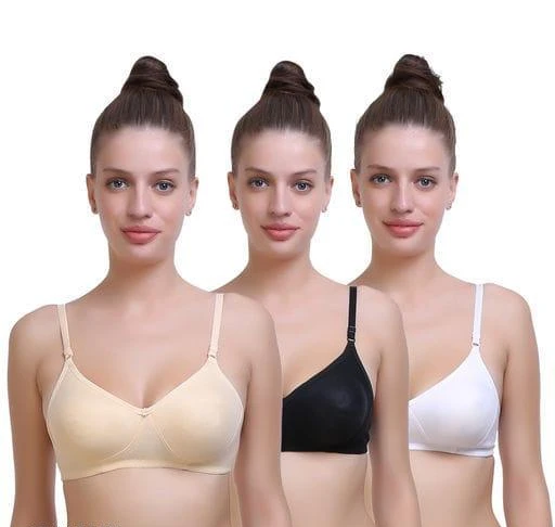 Checkout this latest Bra
Product Name: *Fancy Women Bra*
Fabric: Cotton Blend
Print or Pattern Type: Solid
Padding: Non Padded
Type: Everyday Bra
Wiring: Non Wired
Seam Style: Seamless
Multipack: 3
Add On: Hooks
Sizes:
38A
Country of Origin: India
Easy Returns Available In Case Of Any Issue


Catalog Rating: ★3.4 (8)

Catalog Name: Fancy Women Bra
CatalogID_11219774
C76-SC1041
Code: 002-45757277-995