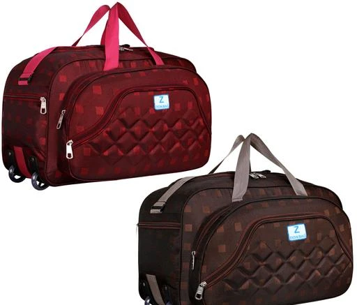 Checkout this latest Duffel Bags
Product Name: *Modern Men Duffel Bags*
Product Name: Modern Men Duffel Bags
Material: Nylon
Type: Travel
No. Of Compartments: 3
Product Height: 33 Cm
Product Length: 50 Cm
Product Width: 28 Cm
Size: L
Water Resistant: Yes
Print Or Pattern Type: Brand Logo
Multipack: 1
The duffel bag is lightweight design makes it a perfect companion for all your travel needs or even as an extra carry-on during a weekend getaway. Designed for unisex use, this bag is a good substitute for a suitcase – minus the weight and bulkiness.Additionally, the bag is equipped with twin grab handles to alternate carrying with the shoulder strap.Step-out in style no matter the occasion. Be it a trip to the gym or a vacation – we have a design to suit every need.
Country of Origin: India
Easy Returns Available In Case Of Any Issue


SKU: ZB-112-114
Supplier Name: ZION BAGS

Code: 138-45881509-9991

Catalog Name: Latest Men Duffel Bags
CatalogID_11256758
M09-C73-SC5086