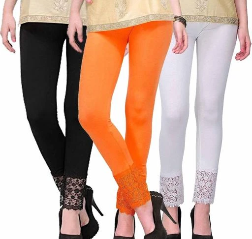 Buy Fablab Capri Leggings 3/4th Pants for Girls, Ladies