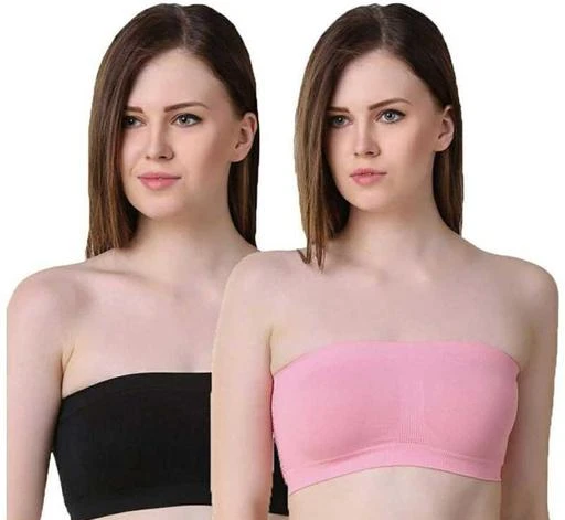 Checkout this latest Bra
Product Name: *Stylus Women Bra*
Fabric: Nylon Spandex
Print or Pattern Type: Solid
Padding: Non Padded
Type: Bandeau
Wiring: Non Wired
Seam Style: Seamless
Multipack: 2
Sizes:
28A (Underbust Size: 24 in, Overbust Size: 28 in) 
30A (Underbust Size: 26 in, Overbust Size: 30 in) 
32A (Underbust Size: 28 in, Overbust Size: 32 in) 
34A (Underbust Size: 30 in, Overbust Size: 34 in) 
28B (Underbust Size: 24 in, Overbust Size: 28 in) 
30B (Underbust Size: 26 in, Overbust Size: 30 in) 
32B (Underbust Size: 28 in, Overbust Size: 32 in) 
34B (Underbust Size: 30 in, Overbust Size: 34 in) 
S (Underbust Size: 26 in, Overbust Size: 34 in) 
Free Size (Underbust Size: 28 in, Overbust Size: 36 in) 
Country of Origin: India
Easy Returns Available In Case Of Any Issue


Catalog Rating: ★4.2 (86)

Catalog Name: Fancy Women Bra
CatalogID_11318032
C76-SC1041
Code: 902-46081160-992