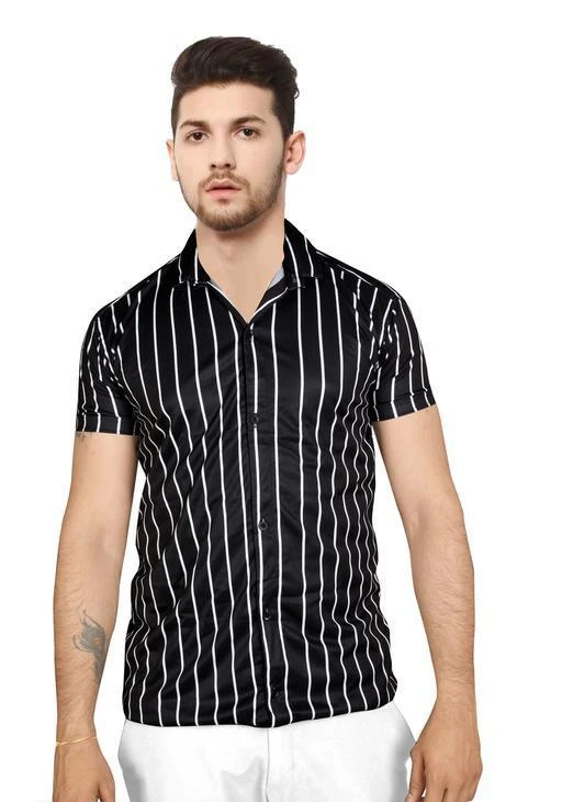Checkout this latest Shirts
Product Name: *Designer Men Shirt*
Sleeve Length: Short Sleeves
Pattern: Striped
Multipack: 1
Sizes:
S, M (Chest Size: 30 in, Length Size: 26 in) 
XL (Chest Size: 30 in, Length Size: 26 in) 
Country of Origin: India
Easy Returns Available In Case Of Any Issue


Catalog Rating: ★3.9 (93)

Catalog Name: Designer Men Shirts
CatalogID_668664
C70-SC1206
Code: 563-4612300-9941