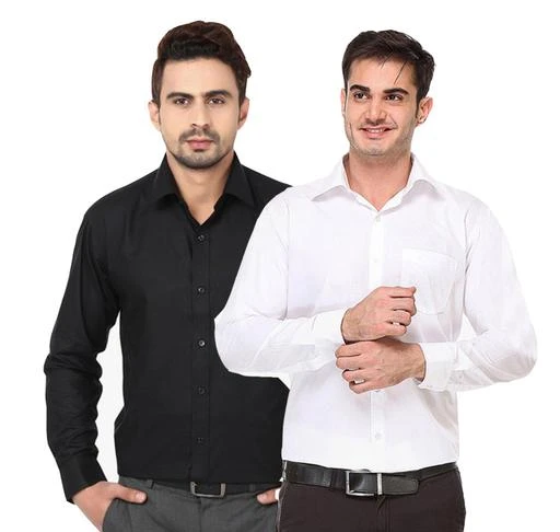 Checkout this latest Shirts
Product Name: *Urbane Elegant Men Shirts*
Fabric: Cotton
Sleeve Length: Long Sleeves
Pattern: Solid
Multipack: 2
Sizes:
XL (Chest Size: 44 in, Length Size: 30.5 in) 
Country of Origin: India
Easy Returns Available In Case Of Any Issue


Catalog Rating: ★3.4 (10)

Catalog Name: Urbane Sensational Men Shirts
CatalogID_11348183
C70-SC1206
Code: 825-46185803-9901