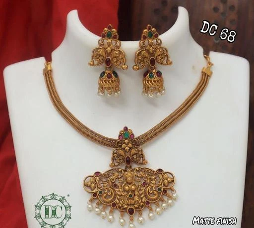Checkout this latest Jewellery Set
Product Name: *Elite Fusion Jewellery Sets*
Base Metal: Alloy
Plating: Brass Plated
Stone Type: Ruby
Sizing: Adjustable
Type: Necklace and Earrings
Multipack: 1
Country of Origin: India
Easy Returns Available In Case Of Any Issue


SKU: go_9Hf6s
Supplier Name: DIKSHA COLLECTION

Code: 244-46246314-039

Catalog Name: Feminine Fusion Jewellery Sets
CatalogID_11367298
M05-C11-SC1093