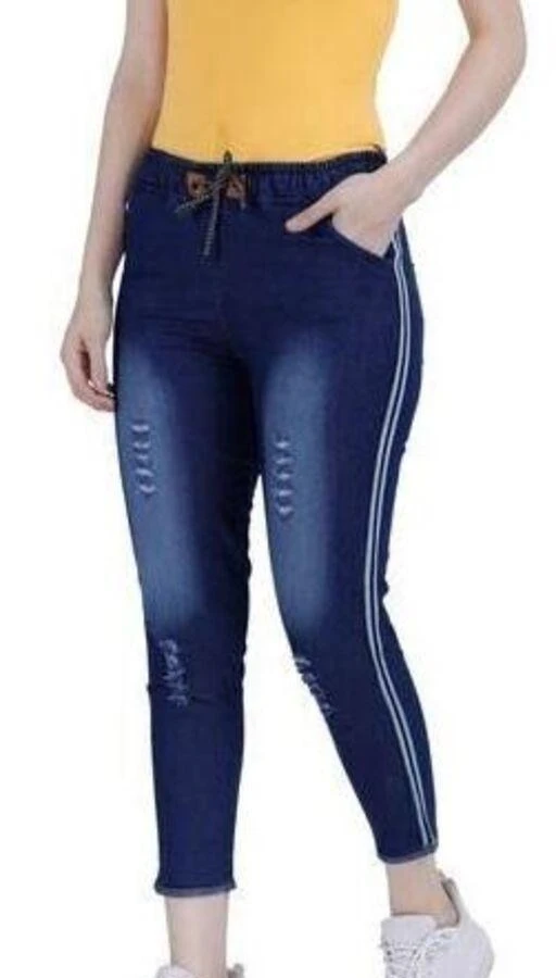 Checkout this latest Jeans
Product Name: *Pretty Graceful Women Jeans*
Fabric: Denim
Surface Styling: Tie-Ups
Multipack: 1
Sizes:
28 (Waist Size: 28 in) 
30 (Waist Size: 30 in) 
32 (Waist Size: 32 in) 
34 (Waist Size: 34 in) 
Country of Origin: India
Easy Returns Available In Case Of Any Issue


Catalog Rating: ★3.6 (32)

Catalog Name: Trendy Graceful Women Jeans
CatalogID_11377467
C79-SC1032
Code: 542-46280123-996
