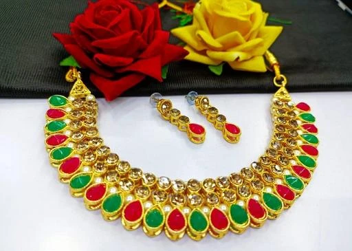 Checkout this latest Jewellery Set
Product Name: *Twinkling Beautiful Jewellery Sets*
Base Metal: Brass
Plating: Gold Plated
Stone Type: Pearls
Type: Necklace and Earrings
Net Quantity (N): 1
Kundan set design by Indian craftsman  best quality Kundan set 
Country of Origin: India
Easy Returns Available In Case Of Any Issue


SKU: YLz-ouxS
Supplier Name: ROHIT IMMITATION JEWELLERY

Code: 59-46297991-301

Catalog Name: Twinkling Beautiful Jewellery Sets
CatalogID_11382664
M05-C11-SC1093