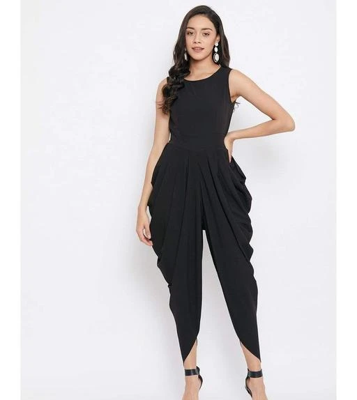 black dhoti jumpsuit