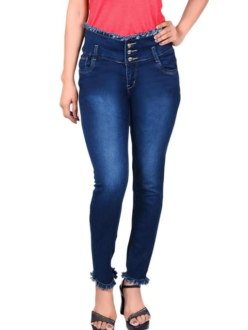 Checkout this latest Jeans
Product Name: *Classy Fashionista Women Jeans*
Fabric: Denim
Net Quantity (N): 1
Sizes:
28 (Waist Size: 28 in, Length Size: 37 in) 
30 (Waist Size: 30 in, Length Size: 37 in) 
32 (Waist Size: 32 in, Length Size: 37 in) 
Clothica 3 button jeans
Country of Origin: India
Easy Returns Available In Case Of Any Issue


SKU: 1075blue
Supplier Name: KalpTree Fashion and Lifestyle

Code: 356-46477977-997

Catalog Name: Classy Fashionista Women Jeans
CatalogID_11432511
M04-C08-SC1032