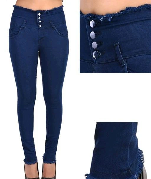 Checkout this latest Jeans
Product Name: *Comfy Elegant Women Jeans*
Fabric: Denim
Net Quantity (N): 1
Sizes:
28 (Waist Size: 28 in, Length Size: 36 in) 
30 (Waist Size: 30 in, Length Size: 36 in) 
32 (Waist Size: 32 in, Length Size: 36 in) 
Country of Origin: India
Easy Returns Available In Case Of Any Issue


SKU: NAVY4
Supplier Name: Joy Shopo

Code: 934-46521516-996

Catalog Name: Stylish Fabulous Women Jeans
CatalogID_11443965
M04-C08-SC1032