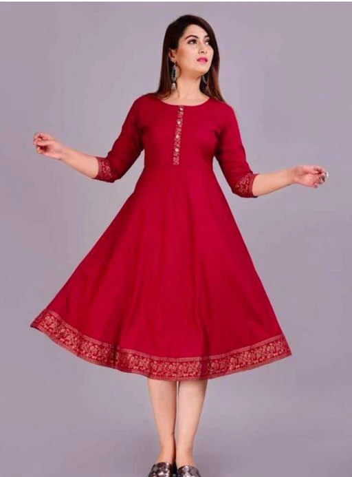 Checkout this latest Kurtis
Product Name: *Chitrarekha Superior Kurtis*
Fabric: Rayon
Sleeve Length: Three-Quarter Sleeves
Pattern: Solid
Combo of: Single
Sizes:
S (Bust Size: 36 in) 
M (Bust Size: 38 in) 
L (Bust Size: 40 in) 
XXL (Bust Size: 44 in) 
XXXL (Bust Size: 46 in) 
Country of Origin: India
Easy Returns Available In Case Of Any Issue


SKU: #111 maroon print
Supplier Name: Balaji Embroidery Work

Code: 753-46640940-997

Catalog Name: Aishani Graceful Kurtis
CatalogID_11480095
M03-C03-SC1001