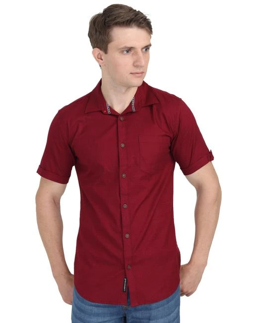 Checkout this latest Shirts
Product Name: *Attractive Mens Shirts*
Fabric: Cotton
Sleeve Length: Short Sleeves
Pattern: Solid
Net Quantity (N): 1
Sizes:
S (Chest Size: 38 in, Length Size: 27.5 in) 
M (Chest Size: 40 in, Length Size: 28 in) 
L (Chest Size: 42 in, Length Size: 29 in) 
XL (Chest Size: 44 in, Length Size: 30 in) 
XXL
Easy Returns Available In Case Of Any Issue


SKU: CBSSHSMAROON
Supplier Name: CRC

Code: 163-4673431-798

Catalog Name: Attractive Mens Shirts
CatalogID_678351
M06-C14-SC1206
.