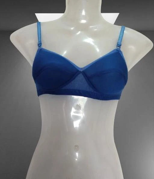 Checkout this latest Bra
Product Name: *Stylus Women Bra*
Fabric: Cotton Blend
Print or Pattern Type: Solid
Padding: Padded
Type: Push-Up
Seam Style: Seamed
Net Quantity (N): 2
Add On: Hooks
Sizes:
32A (Underbust Size: 32 in, Overbust Size: 33 in) 
34A (Underbust Size: 34 in, Overbust Size: 35 in) 
36A (Underbust Size: 36 in, Overbust Size: 37 in) 
Stylish women padded bra it has two color peace and blue  it's fabric cotton blend it's padded bra it's really nice product here is a original pics just like that product
Country of Origin: India
Easy Returns Available In Case Of Any Issue


SKU: Stylish women padded bra with multicolor
Supplier Name: S.Enterprises

Code: 902-46736715-995

Catalog Name: Stylus Women Bra
CatalogID_11508712
M04-C09-SC1041