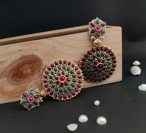 Checkout this latest Earrings & Studs
Product Name: *Essential Earrings & Studs*
Base Metal: Brass & Copper
Plating: Gold Plated
Sizing: Adjustable
Stone Type: Artificial Stones & Beads
Type: Jhumkhas
Net Quantity (N): 1
Earring, fancy Earrings premium quality, zumar earring, High Quality zumar earrings, Fancy Jumkhas, women's fancy Earrings, Allure Women's fancy Earrings
Country of Origin: India
Easy Returns Available In Case Of Any Issue


SKU: Zumar_5_Multi
Supplier Name: JEWELLERY KALASH

Code: 451-46813911-993

Catalog Name: Stylo Earrings & Studs
CatalogID_11530511
M05-C11-SC1091