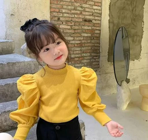 Checkout this latest Tops & Tunics
Product Name: *Princess Elegant Girls Tops & Tunics*
Fabric: Nylon
Sleeve Length: Long Sleeves
Pattern: Solid
Net Quantity (N): Single
Sizes: 
4-5 Years, 5-6 Years, 6-7 Years (Bust Size: 27 in, Length Size: 18 in, Waist Size: 26 in) 
7-8 Years (Bust Size: 28 in, Length Size: 18 in, Waist Size: 27 in) 
8-9 Years (Bust Size: 28 in, Length Size: 19 in, Waist Size: 27 in) 
9-10 Years (Bust Size: 29 in, Length Size: 19 in, Waist Size: 28 in) 
MODERN AND STYLUSH GIRLS TOPS AND TUNICS
Country of Origin: India
Easy Returns Available In Case Of Any Issue


SKU: STYLISH MASTARD GIRLS TOPS AND TUNICS
Supplier Name: Kareena fashion

Code: 352-46828787-994

Catalog Name: Tinkle Stylus Girls Tops & Tunics
CatalogID_11534803
M10-C32-SC1142