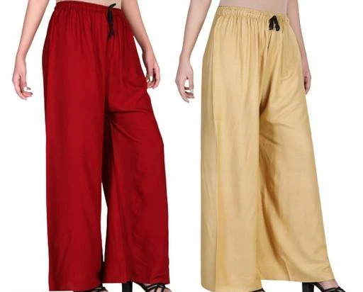 Checkout this latest Palazzos
Product Name: *Gorgeous Fashionista Women Palazzos*
Fabric: Rayon
Pattern: Solid
Sizes: 
26, 28, 30, 32, 34, 36, 38, 40, Free Size (Waist Size: 40 in, Length Size: 39 in) 
Country of Origin: India
Easy Returns Available In Case Of Any Issue


SKU: NJffC7aT
Supplier Name: Millionish

Code: 963-46941038-995

Catalog Name: Elegant Trendy Women Palazzos
CatalogID_11572473
M04-C08-SC1039