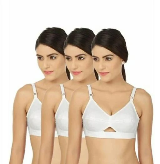 Checkout this latest Bra
Product Name: *Comfy Women Bra*
Fabric: Cotton
Print or Pattern Type: Solid
Padding: Non Padded
Type: Everyday Bra
Wiring: Non Wired
Seam Style: Seamed
Net Quantity (N): 3
Add On: Hooks
Sizes:
28A, 30A, 32A, 34A, 36A, 38A, 40A, 28B, 30B (Underbust Size: 26 in, Overbust Size: 30 in) 
32B (Underbust Size: 28 in, Overbust Size: 32 in) 
34B (Underbust Size: 30 in, Overbust Size: 34 in) 
36B (Underbust Size: 32 in, Overbust Size: 36 in) 
38B (Underbust Size: 34 in, Overbust Size: 38 in) 
40B (Underbust Size: 36 in, Overbust Size: 40 in) 
42B (Underbust Size: 38 in, Overbust Size: 42 in) 
S, M, L, XL, XXL
Country of Origin: India
Easy Returns Available In Case Of Any Issue


SKU: 44/36 03
Supplier Name: Yashika Enterprisess

Code: 571-47030859-993

Catalog Name: Stylish Women Bra
CatalogID_11599674
M04-C09-SC1041
.