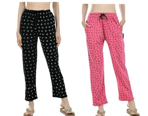 Checkout this latest Pyjamas
Product Name: *IndiStar Womens Cotton Printed Pyjama/Track Pant (Pack of 2)*
Fabric: Cotton
Pattern: Printed
Multipack: 2
Sizes: 
36 (Waist Size: 30 in, Length Size: 36 in, Hip Size: 40 in) 
38 (Waist Size: 32 in, Length Size: 38 in, Hip Size: 42 in) 
40 (Waist Size: 34 in, Length Size: 40 in, Hip Size: 44 in) 
42 (Waist Size: 36 in, Length Size: 42 in, Hip Size: 46 in) 
Shop from a wide range of pajamas from IndiStar. Super comfortable, this pajama is ideal for both sleep and relaxing time.Very soft fabric with Elasticated waistband and Side 2 Pocket.Available in 3 sizes 38,40,42 fits for M, L, XL, XXL.Perfect for your everyday use, you could pair it with a stylish t-shirt or shirt complete the look.It can be used for Sleepwear, Night Wear, Jogging Wear, Yoga Wear,etc.
Country of Origin: India
Easy Returns Available In Case Of Any Issue


SKU: 73200-195203-IW-KK-P2
Supplier Name: LIFETIME

Code: 456-47117009-9901

Catalog Name: Stylish Fashionista Women Women Pyjama
CatalogID_11625039
M04-C10-SC1054
.
