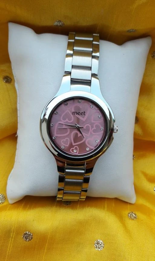 Checkout this latest Analog Watches
Product Name: *Trendy Stylish Stainless Steel Women's Watch*
Strap Material: Stainless Steel
Date Display: No
Dial Color: Pink
Dial Shape: Round
Dual Time: No
Gps: No
Light: No
Scratch Resistant: No
Shock Resistance: No
Multipack: 1
Sizes: 
Free Size
Country of Origin: India
Easy Returns Available In Case Of Any Issue


SKU: TSSSWW_5
Supplier Name: Novelty jewels

Code: 492-4715417-576

Catalog Name: Trendy Stylish Stainless Steel Women's Watches
CatalogID_685449
M05-C13-SC1087
