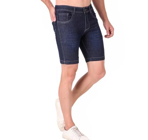 Checkout this latest Shorts
Product Name: *Fashionable Glamarous Men Shorts*
Fabric: Denim
Pattern: Solid
Multipack: 1
Sizes: 
30 (Waist Size: 30 in, Length Size: 18 in) 
Country of Origin: India
Easy Returns Available In Case Of Any Issue


Catalog Rating: ★3.9 (87)

Catalog Name: Fancy Modern Men Shorts
CatalogID_11665365
C69-SC1213
Code: 563-47250457-9921