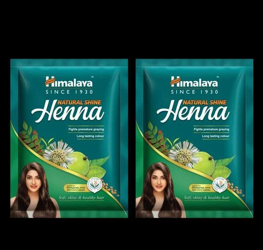  - Himalaya Natural Shine Henna Long Lasting Colour 2x120gm 240gm  Pack