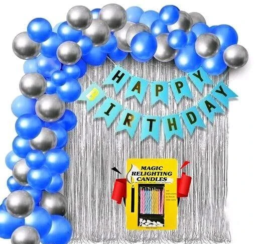 Checkout this latest Party Supplies
Product Name: *Attractive Party Supplies*
Type: Balloon & Banner
Color: Multicolor
Featured Character: Balloon Pump
Age Group: Up to 12 months
Net Quantity (N): 1
Happy Birthday Banner  ( Sky Blue ) + 2pcs Silver Fringe Curtain + 30pcs Metallic Balloons ( Blue, Silver ) + 10pcs Magic Candles
Country of Origin: India
Easy Returns Available In Case Of Any Issue


SKU: bannerB-2fringeS-30blue,silver-candles
Supplier Name: Fashion Trade

Code: 222-47300553-993

Catalog Name: Fashionable Party Supplies
CatalogID_11680972
M08-C25-SC2525