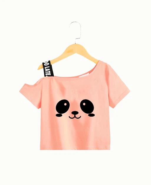 Checkout this latest Tops & Tunics
Product Name: *New Fashion  Pink bear face Printed Crop top for Kids|One Side Off Shoulder Half Sleeve Crop top for Girls| Short Sleeve Crop top for Girls*
Fabric: Cotton Blend
Sleeve Length: Sleeveless
Pattern: Self-Design
Net Quantity (N): Single
Sizes: 
4-5 Years, 6-7 Years, 8-9 Years, 10-11 Years, 12-13 Years, 14-15 Years
New Fashion Name a Brand which is always believe on customer satisfaction and try to give a smile to our customer. Our product is really a genuine products according to the other market stuffs. We print your product by 3D Printing technology after we received your order. Fit cotton . Digitally printed with Direct-To-Garment technology (DTG) using Eco-friendly, water-based inks Designed and Printed in India. Each Crop top is made to order. Super soft, comfortable and light weight Fit cotton shirt. Highly Breathable.Premium Round Neck T-shirts Regular Fit.
Country of Origin: India
Easy Returns Available In Case Of Any Issue


SKU: 355731006
Supplier Name: New fashion Enterprise

Code: 552-47323484-999

Catalog Name: Flawsome Trendy Girls Tops & Tunics
CatalogID_11688336
M10-C32-SC1142