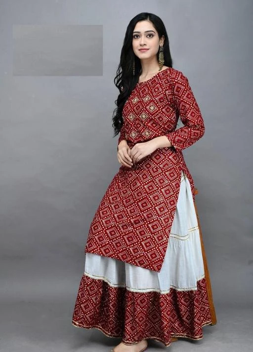 Checkout this latest Kurtis
Product Name: *Abhisarika Pretty Kurtis*
Fabric: Rayon
Sleeve Length: Three-Quarter Sleeves
Pattern: Printed
Combo of: Single
Sizes:
M (Bust Size: 38 in) 
L (Bust Size: 40 in) 
XL (Bust Size: 42 in) 
XXL (Bust Size: 44 in) 
Country of Origin: India
Easy Returns Available In Case Of Any Issue


SKU: Red Bandhni
Supplier Name: MBBN SAREE KHAJANA

Code: 354-47327516-999

Catalog Name: Abhisarika Pretty Kurtis
CatalogID_11689581
M03-C03-SC1001