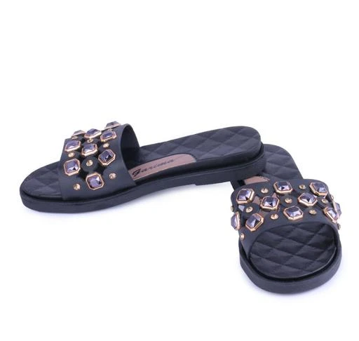 Checkout this latest Flipflops & Slippers
Product Name: *JODA GHAR Women's Slippers Indoor House or Outdoor Latest Fashion Black FlipFlop Slipper for women [ Stone Slide-Black ]*
Material: PU
Sole Material: PU
Fastening & Back Detail: Slip-On
Pattern: Solid
Net Quantity (N): 1
Elevate your style with this comfortable pair of Slipper from the house of JODA GHAR brand. Featuring a contemporary refined design with exceptional comfort, this pair is perfect to give your quintessential dressing an upgrade. Looking for warm, soft, comfy & fuzzy slippers to relax in all day long. Flip Flop Slippers like home slippers, carpet slippers, house slippers, travel slippers,bedroom slippers, inhouse slippers, living room slippers.
Sizes: 
IND-4, IND-5, IND-6, IND-7
Country of Origin: India
Easy Returns Available In Case Of Any Issue


SKU: Stone Slide-Black-JG
Supplier Name: JODA GHAR

Code: 404-47384115-999

Catalog Name: Unique Fabulous Women Flipflops & Slippers
CatalogID_11706030
M09-C30-SC1070