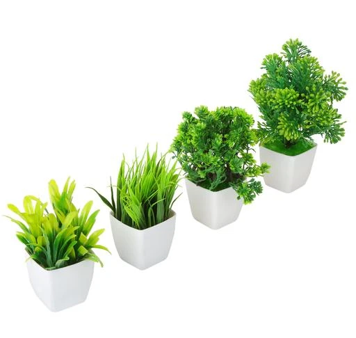 Checkout this latest Artificial Plant, Flower and Shrubs
Product Name: *RAINBOW DÉCOR Small Artificial Potted Plants for Home Office Desktop Décor -(12 x 12 x 16.5CM)*
Material: Plastic
Type: Artificial Plants
Product Breadth: 12 cm
Product Height: 12 cm
Product Length: 16.5 cm
Net Quantity (N): 4
Bring home this real looking Table Flower Pot with Green Flowers, Suitable for office table, Dining Table or any side Table easily. Long lasting and easy to clean, A great gift for table decoration, Comes with plastic stylish white pot.
Country of Origin: India
Easy Returns Available In Case Of Any Issue


SKU: JML108
Supplier Name: Satya Plastech

Code: 072-47454446-999

Catalog Name: Amazing Artificial Plant, Flower and Shrubs
CatalogID_11727847
M08-C26-SC2346
.