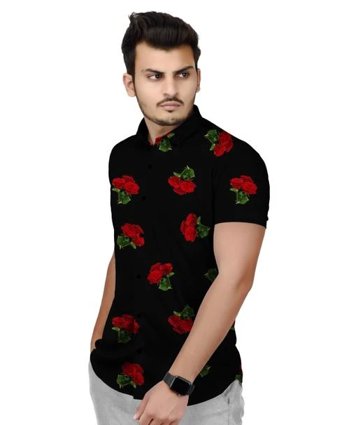 Checkout this latest Shirts
Product Name: *Men's Flower Printed Shirts*
Fabric: Lycra
Sleeve Length: Short Sleeves
Pattern: Printed
Multipack: 1
Sizes:
S (Chest Size: 38 in, Length Size: 27.5 in) 
L (Chest Size: 40 in, Length Size: 28 in) 
Country of Origin: India
Easy Returns Available In Case Of Any Issue


Catalog Rating: ★4 (159)

Catalog Name: Fancy Ravishing Men Shirts
CatalogID_11751168
C70-SC1206
Code: 563-47531681-999